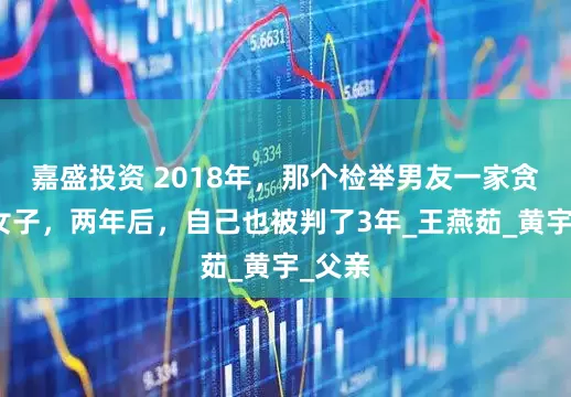 嘉盛投资 2018年，那个检举男友一家贪腐的女子，两年后，自己也被判了3年_王燕茹_黄宇_父亲