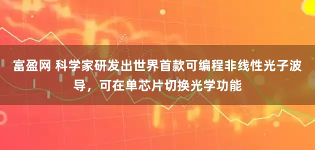 富盈网 科学家研发出世界首款可编程非线性光子波导，可在单芯片切换光学功能